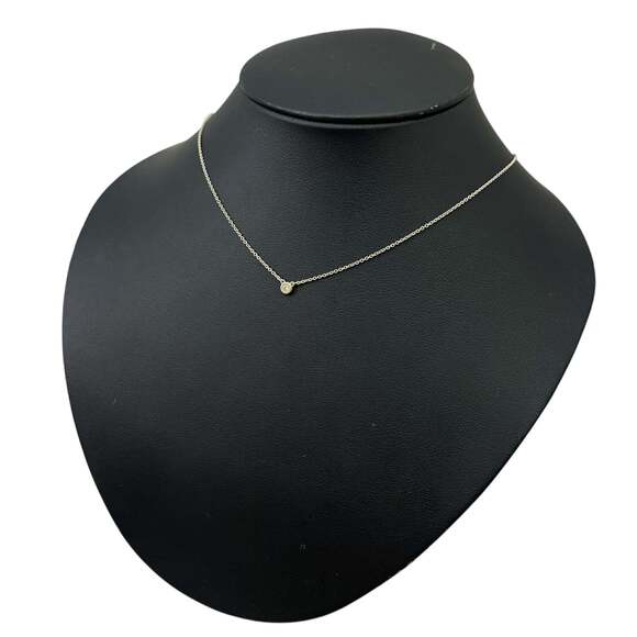 TIFFANY Silver Diamond Necklace - Picture 4 of 13